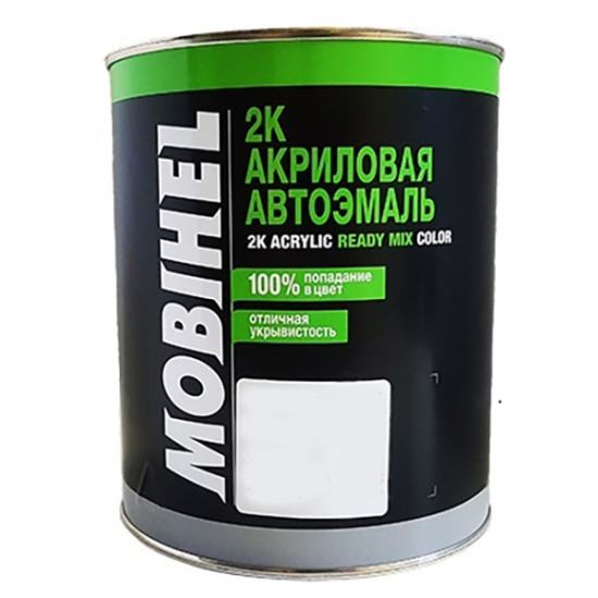 Автоэмаль 2К акриловаяя 1035 Золотисто-желия Mobihel двухкомпонентная 0,75л