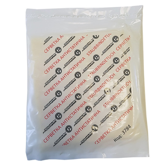 Антистатична серветка TackPro, 18'' * 36'', cotton