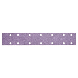 Шліфувальний папір SMIRDEX у смужках 740 VELCRO STRIP, 14 отворів, P80