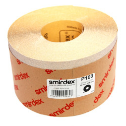 Наждачная бумага Smirdex 510 White Line рулон белый 116ммх25м (50 м), P=220