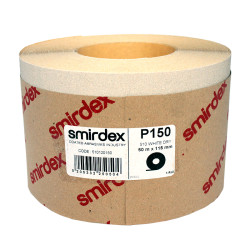 Наждачная бумага Smirdex 510 White Line рулон белый 116ммх25м (50 м), P=150