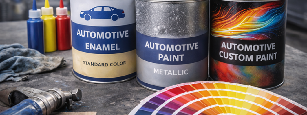 Фарба для авто: як вибрати і для яких задач підходить