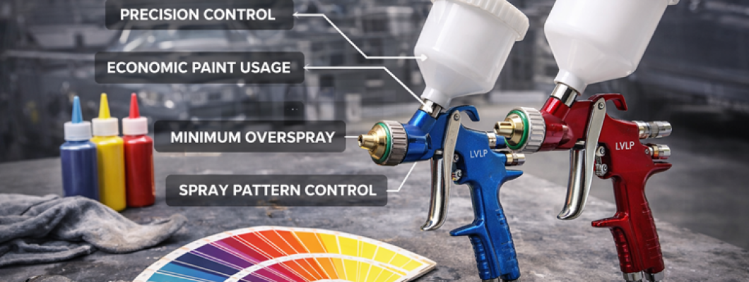 Фарбопульт LVLP: як вибрати і для яких задач підходить