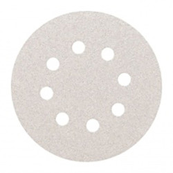 Коло шліфувальне Smirdex 510 White Line абразивне, для сухого шліфування, діаметр 125мм, 8 отворів, Р=220