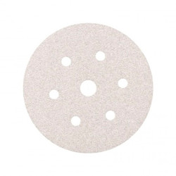 Коло шліфувальне Smirdex 510 White Line абразивне, для сухого шліфування, діаметр 150 мм, 7 отворів, Р=150