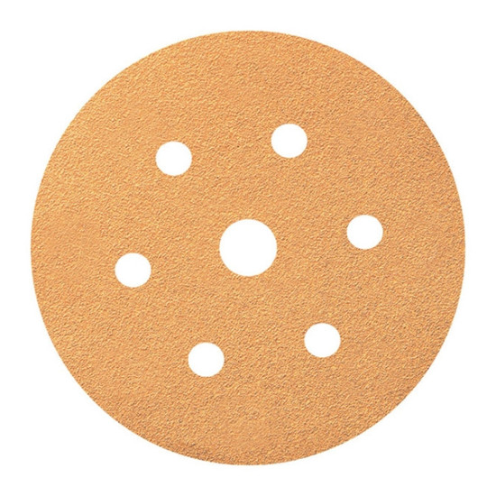 Коло шліфувальне Smirdex 820 Power Line абразивне, для сухого шліфування, діаметр 150 мм, 7 отворів, Р=40