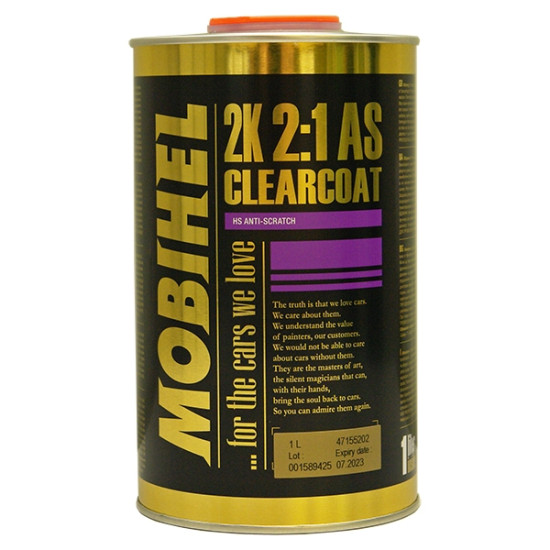 2K 2:1 акриловий лак ANTI SCRATCH Mobihel