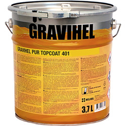GRAVIHEL полиуретановая эмаль 401, высокоглянцевая