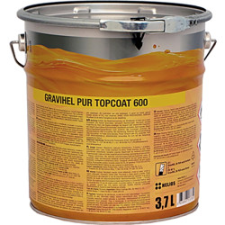 GRAVIHEL полиуретановая эмаль для дерева 600-001, глубоко матовый