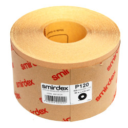 Наждачний папір Smirdex 820 Power Line у рулонах 116 мм х 25 м (50 м), Р=120