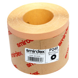 Наждачний папір Smirdex 820 Power Line у рулонах 116 мм х 25 м (50 м), Р=240