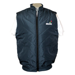 Жилет утепленный на молнии 60-62 / 182-188 / Синий